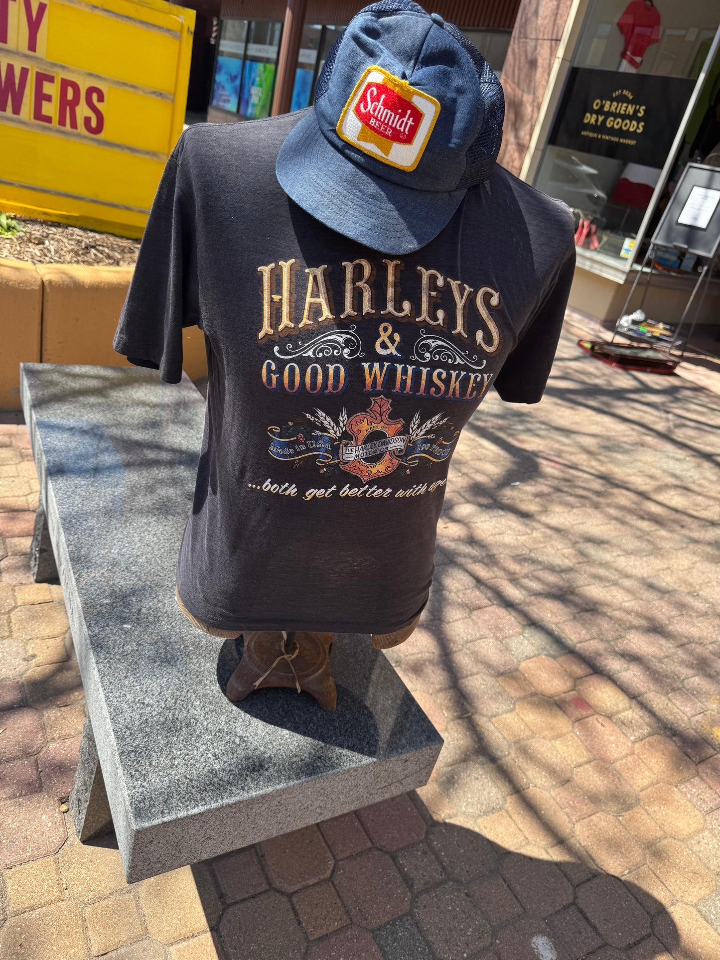 Vintage 1980s Harley-Davidson 3D Emblem T-Shirt – Fullerton, California